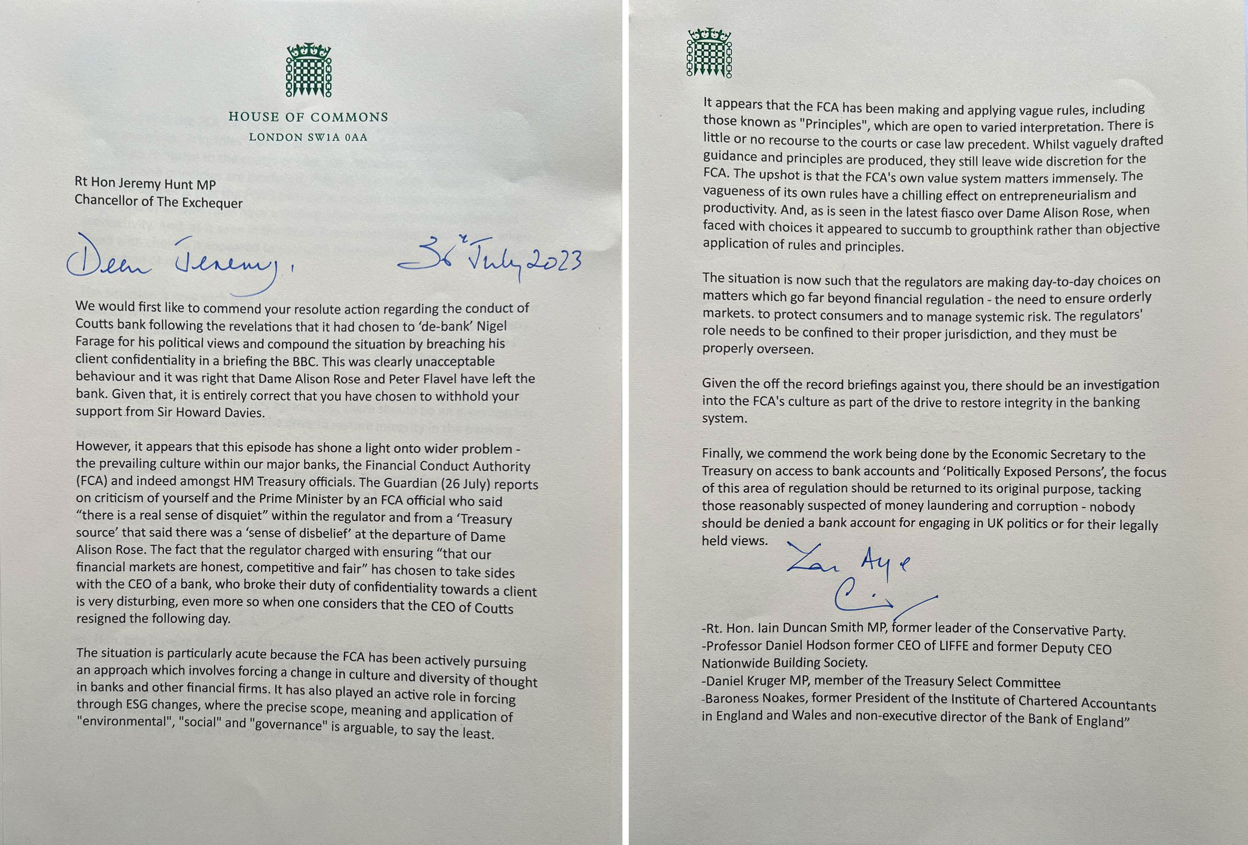 IDS Letter