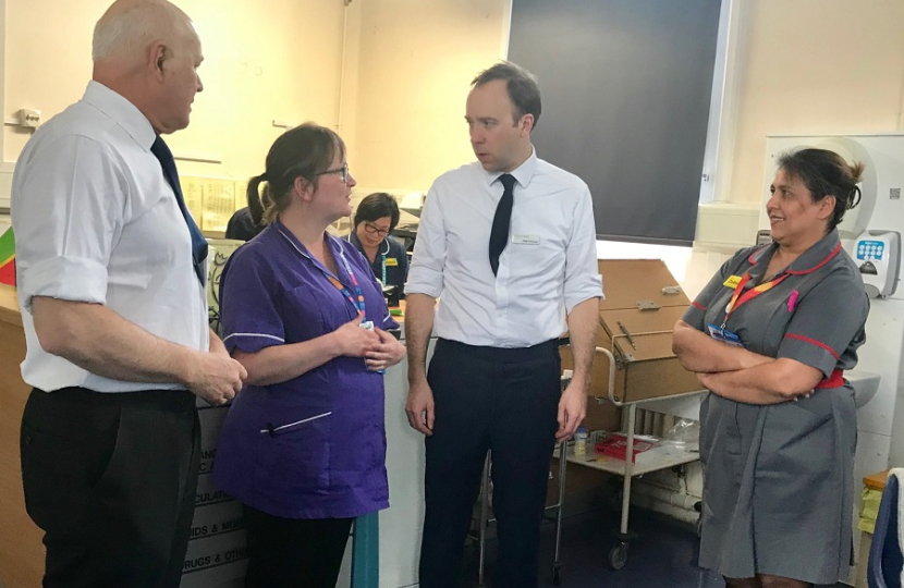 IDS and Matt Hancock