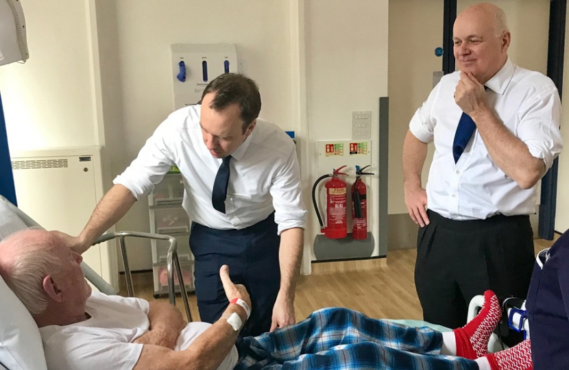 IDS and Matt Hancock