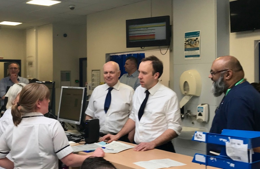 IDS and Matt Hancock