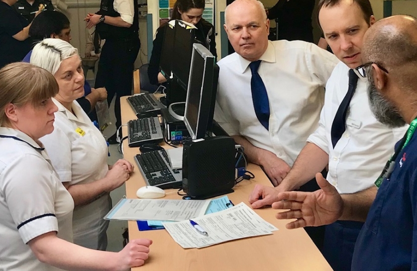 IDS and Matt Hancock