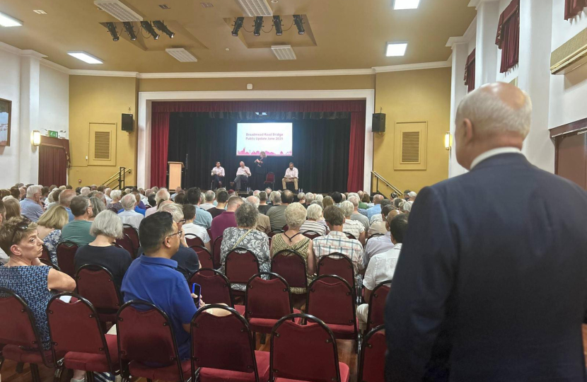 Broadmead Road Bridge Public Meeting