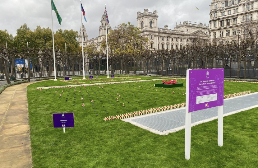 Gardens of Remembrance in New Palace Yard
