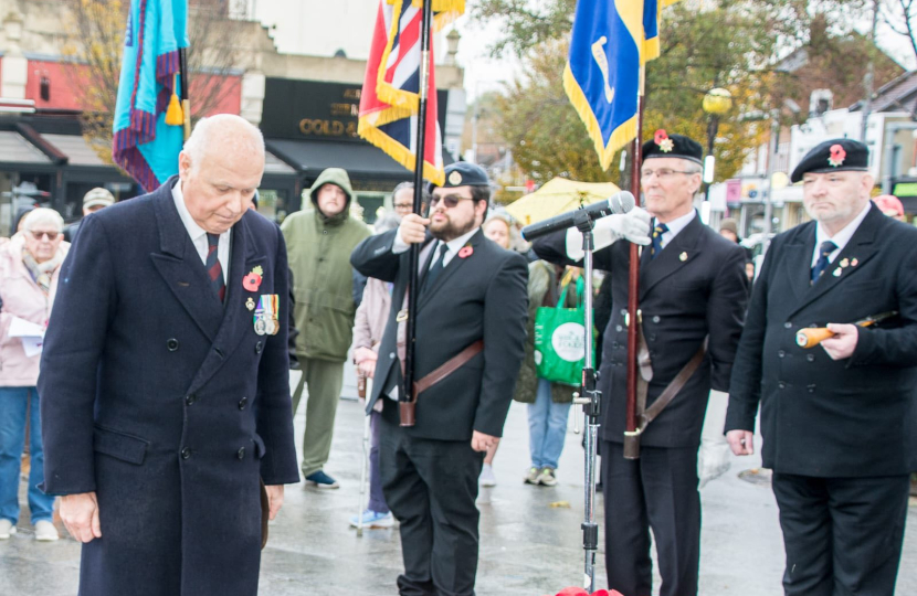 IDS Royal British Legion’s Armistice Day service