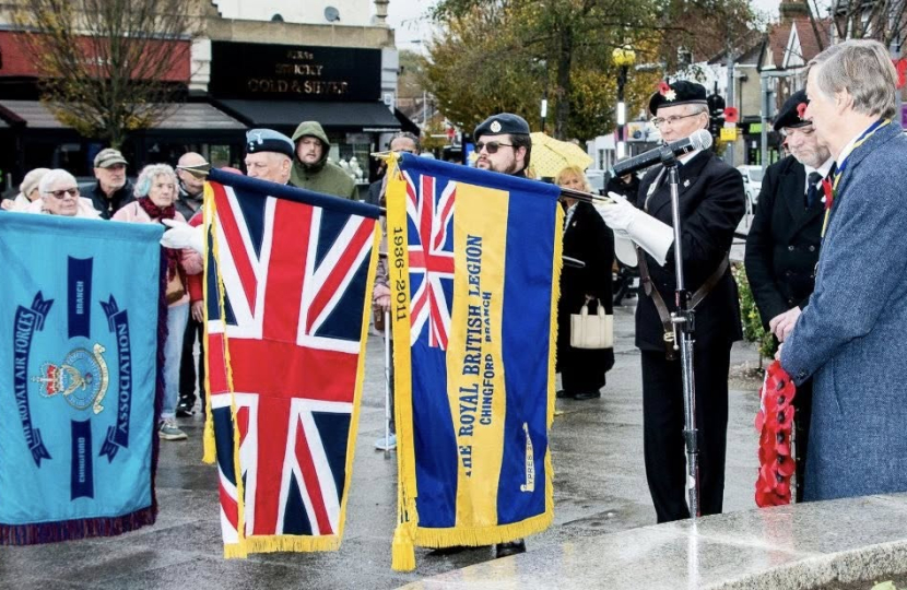 IDS Royal British Legion’s Armistice Day service