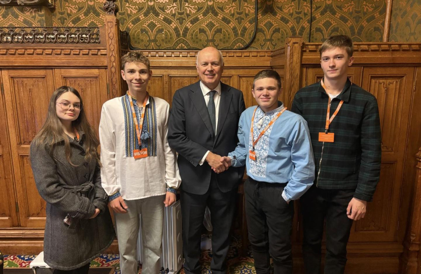 Welcoming Ukraine’s Future Leaders to Parliament