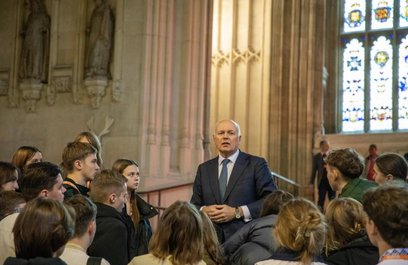 Welcoming Ukraine’s Future Leaders to Parliament