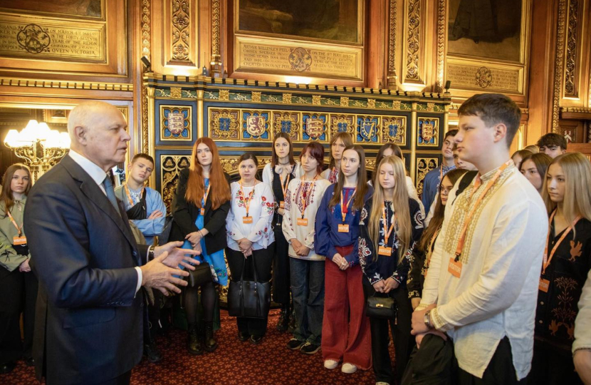 Welcoming Ukraine’s Future Leaders to Parliament