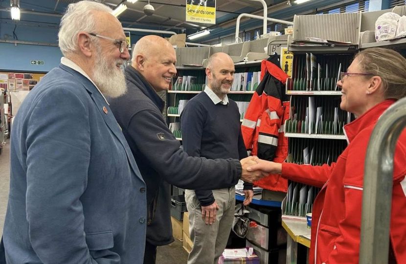 Christmas visit to the Chingford Delivery Office 2