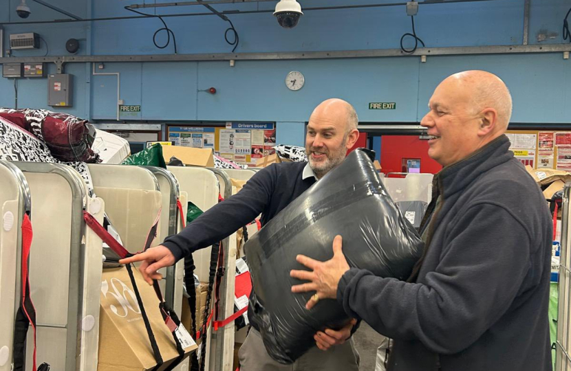 Christmas visit to the Chingford Delivery Office 3