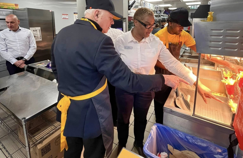 IDS McDonald's Visit