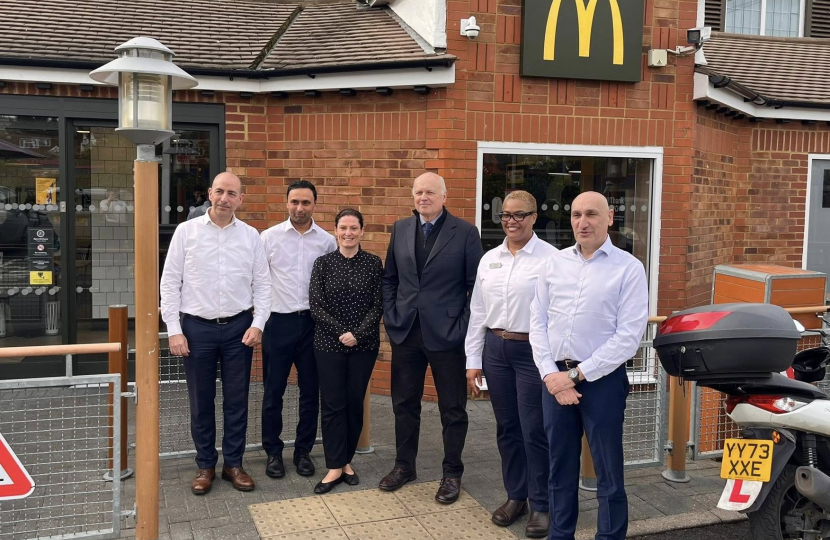 IDS McDonald's Visit