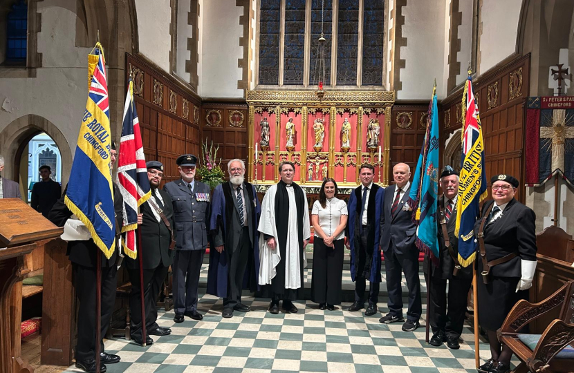 Battle of Britain service at St Peter’s & St Paul’s Parish Church