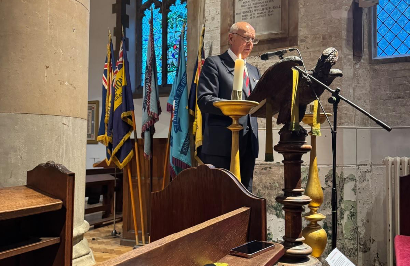 Battle of Britain service at St Peter’s & St Paul’s Parish Church