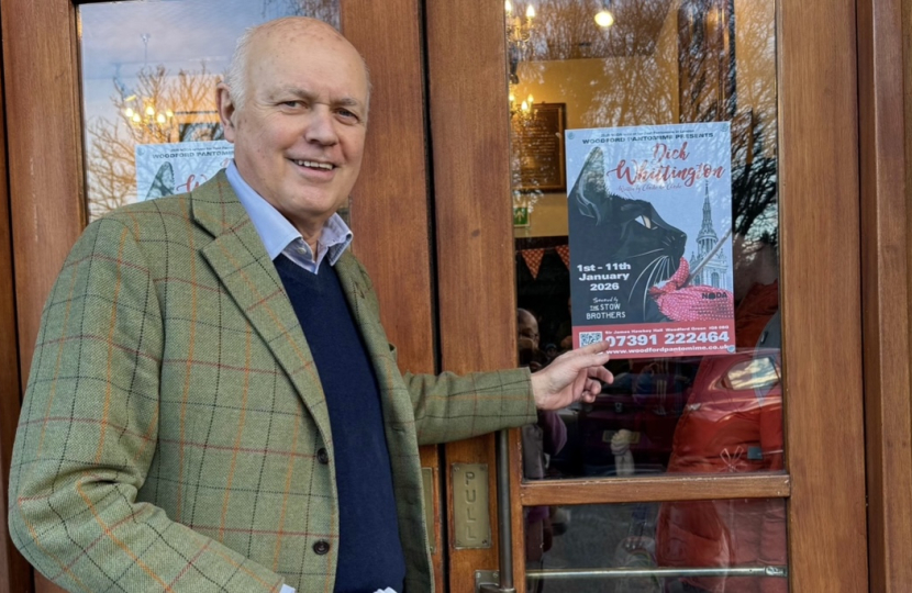 Sir Iain at Hawkey Hall