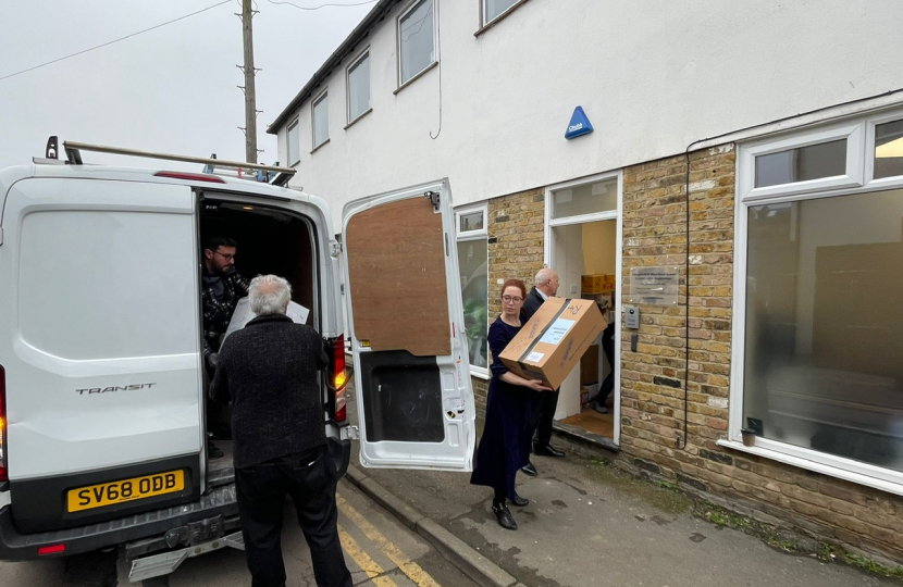 Ukraine Aid Donations Loading