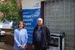 IDS and Victoria Atkins MP at Whipps Cross Hospital