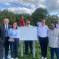 Iain Duncan Smith and local Conservative councillors at the opening of the refurbished Chase Lane Park