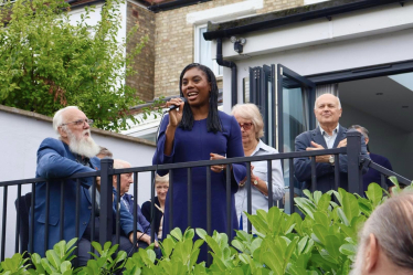 Kemi Badenoch at the Chingford Green Summer BBQ