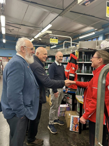 Christmas visit to the Chingford Delivery Office 2