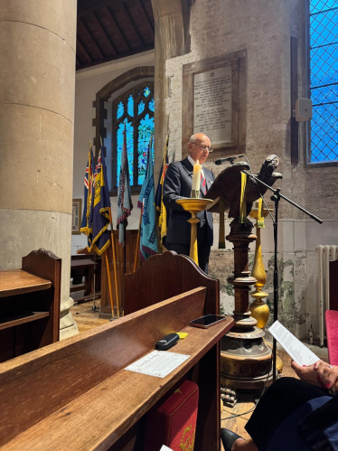 Battle of Britain service at St Peter’s & St Paul’s Parish Church