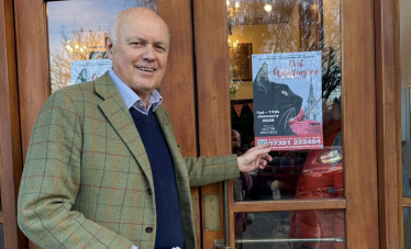 Sir Iain at Hawkey Hall